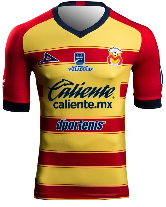 Camisa oficial Pirma Monarcas Morelia 2019 2020 I jogador